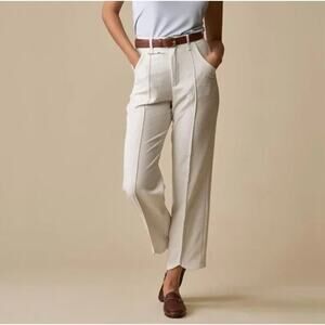 A. Putnam Tulip Pants in Silver Birch Check Print 0P